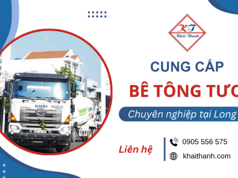 Cung cấp bê tông tươi Long An chuyên nghiệp, giá cạnh tranh