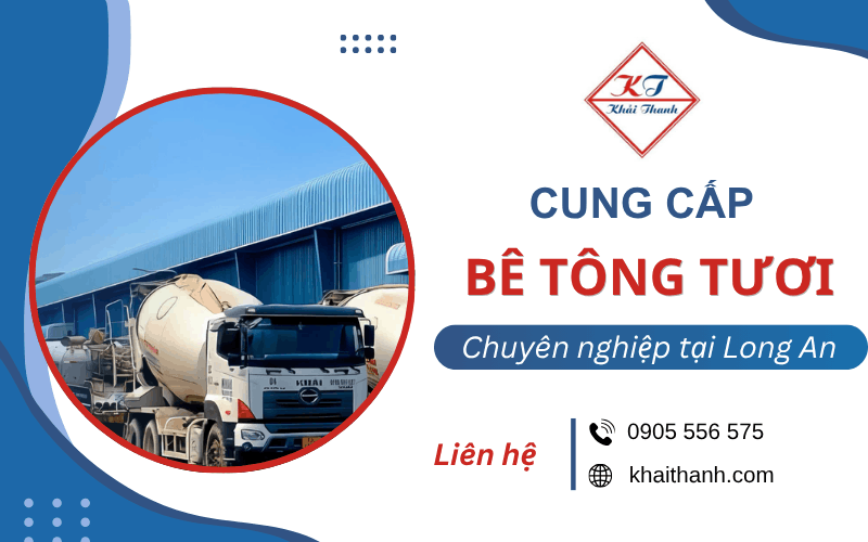 bê tông tươi Long An