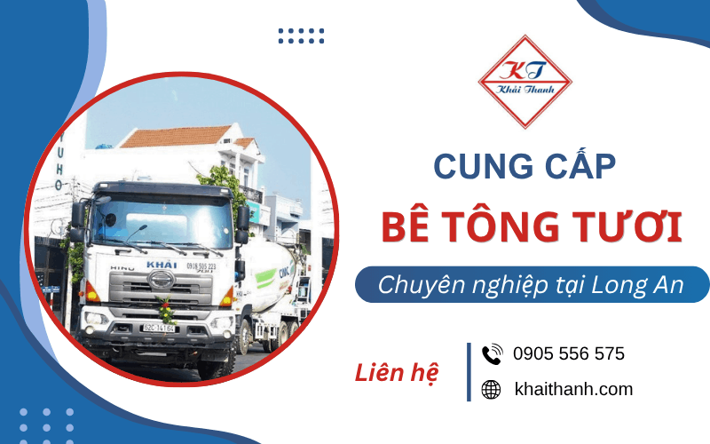bê tông tươi Long An