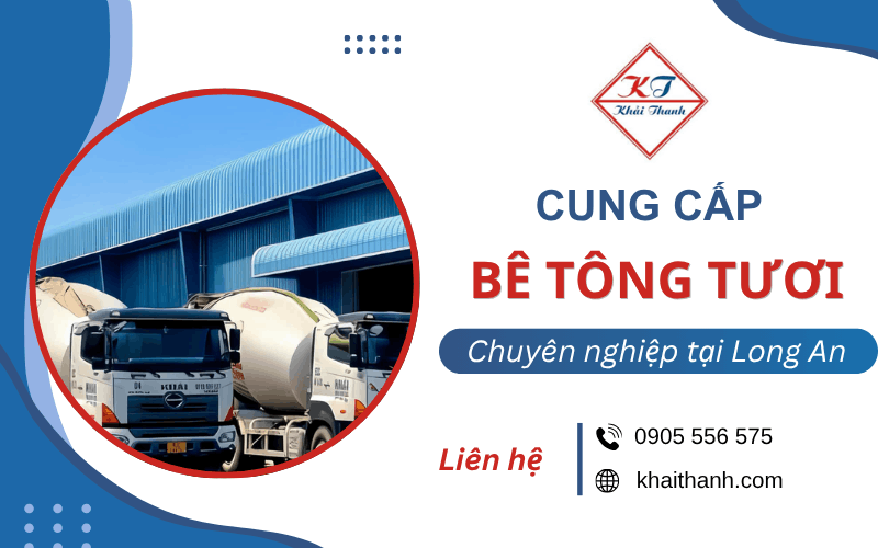 bê tông tươi Long An