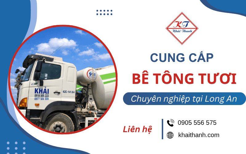bê tông tươi Long An