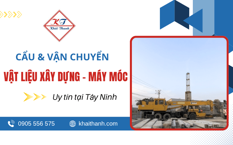 vận chuyển vật liệu xây dựng