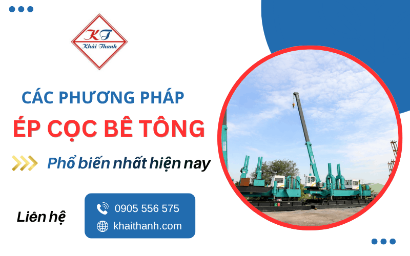phương pháp ép cọc bê tông