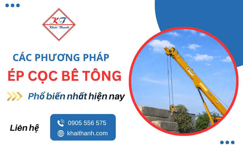 phương pháp ép cọc bê tông
