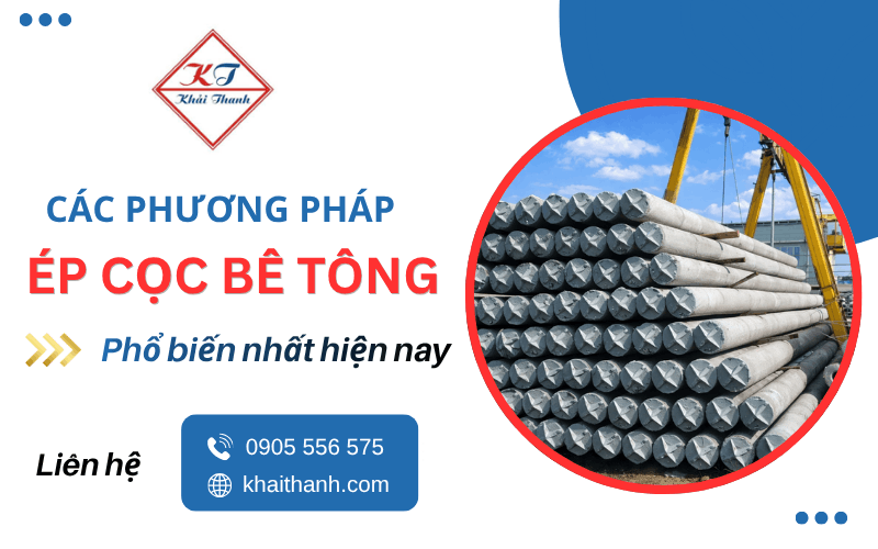 phương pháp ép cọc bê tông
